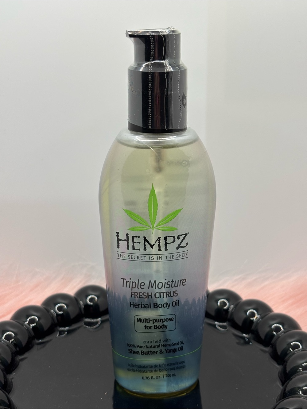 Hempz Triple Moisture Multi-Purpose Body Oil with Fresh Citrus Scent